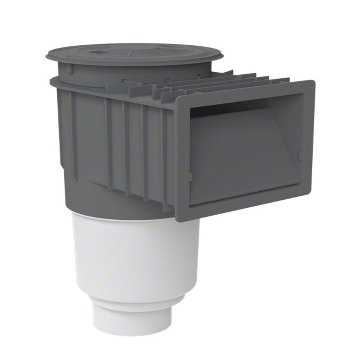 FlowStar Standard Skimmer With Flush Face - White - 4 Inch Socket