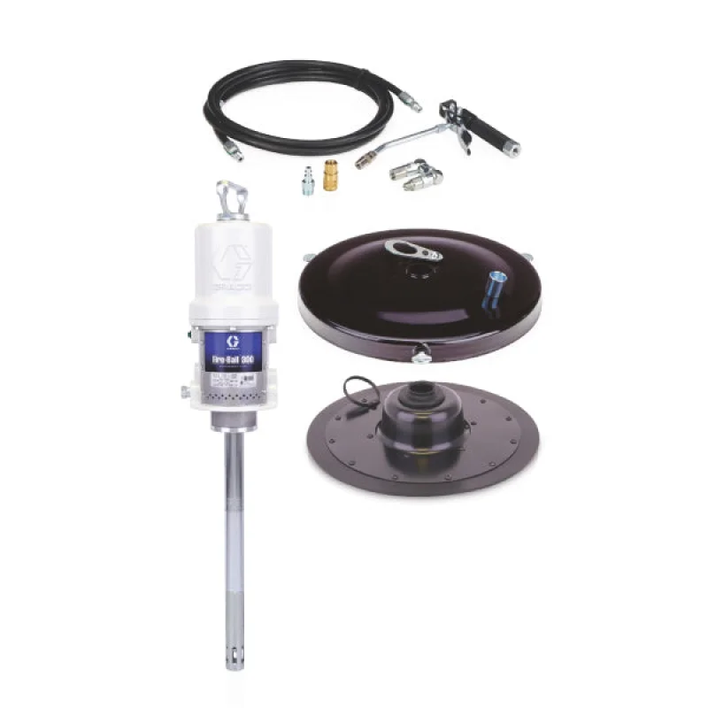 Graco 222069 | Fire-Ball 300 Series – 25 / 50 Lb 50:1 Grease Package (Pro-Shot Portable Pail Dispenser)