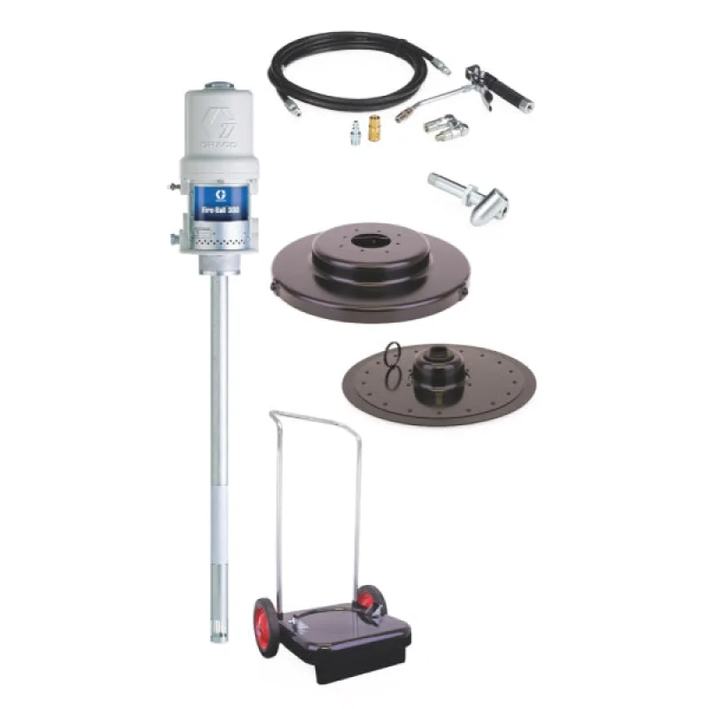 Graco 225026 | Fire-Ball 300 Series – 120 Lb 50:1 Grease Package (Mobile Cart)