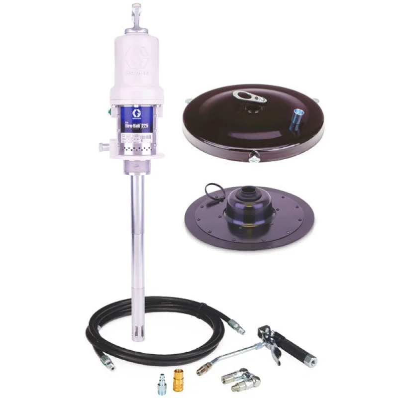 Graco 246910 | Mini Fire-Ball 225 Series – 35 Lb / 50 Lb Grease Package (Portable Pail Dispenser)