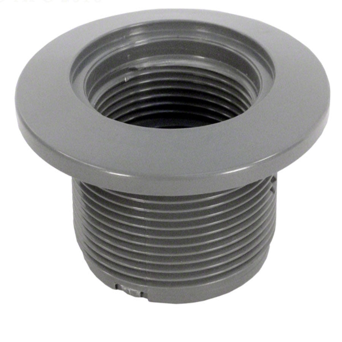 Gunite Wall Fitting - 1-1/2 FPT x 1-1/2 Inch Socket - Dark Gray