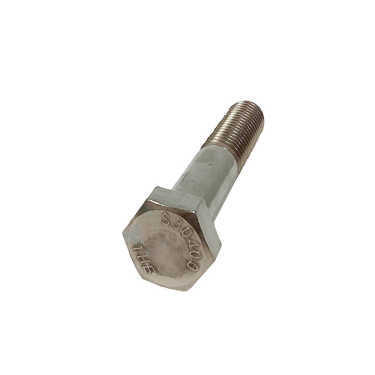 Hex Head Stainless Steel Bolt - 1/2 Inch x 2-1/2 Inch