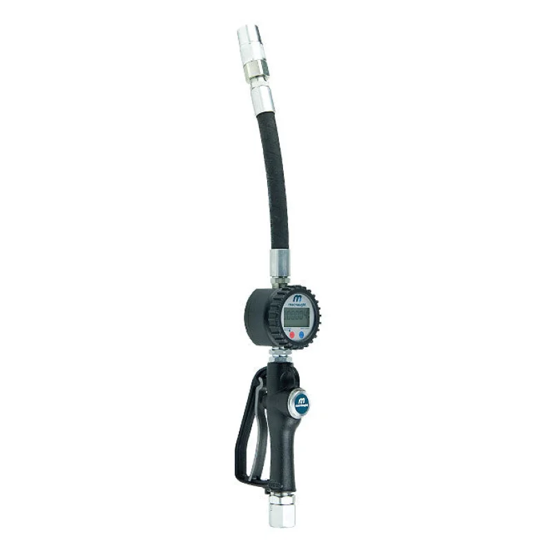 High Flow Oil Control Gun w/ Digital Meter, Flex Ext. | HG100-019E-02