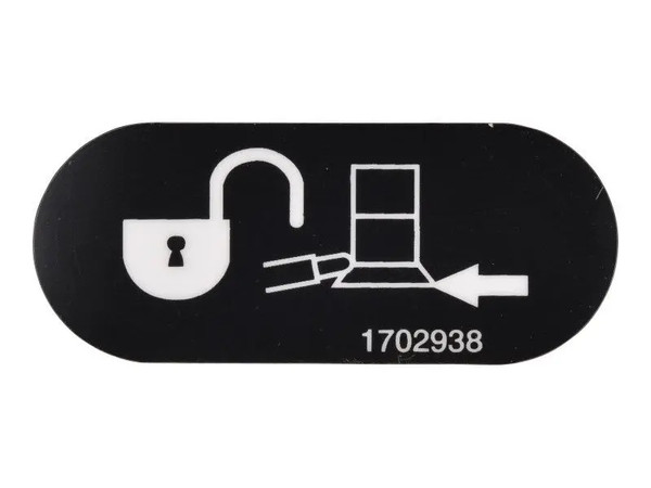 JLG Part # 1702938 | DECAL, SOFT TOUCH OVERRIDE, EA