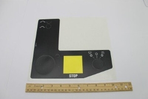 Genie Lift Part # 82721GT - DECAL,GROUND CONTROL PANEL, EA