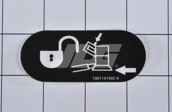 JLG Part # 1001141302 | DECAL,PLATFORM / SOFTTOUCH, EA