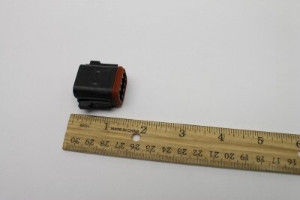 Genie Lift Part # 87757GT - CONN, PLUG, 8 WAY, DEUTSCH, DT, KEY-B/ BLACK/ REDUCED SEAL, EA