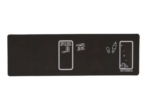 JLG Part # 1001122384 | DECAL,LIGHT PANEL PLATFORM, EA