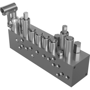 Genie Lift Part # 99756GT - MANIFOLD,HYDRAULIC,FUNCTION, EA