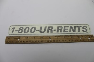 Genie Lift Part # 82175GT - DECAL,UR,800,1.75X12, EA