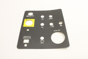 Genie Lift Part # 72452GT - DECAL,GROUND CONTROL PANEL***, EA