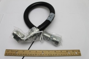 Genie Lift Part # 94374-2630GT - HOSE ASSY,3/4,90 FEM,STR FEM**, EA