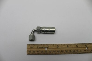 Genie Lift Part # 8761GT - HOSE END,FEM.SWIV.90DEG.4-4, EA