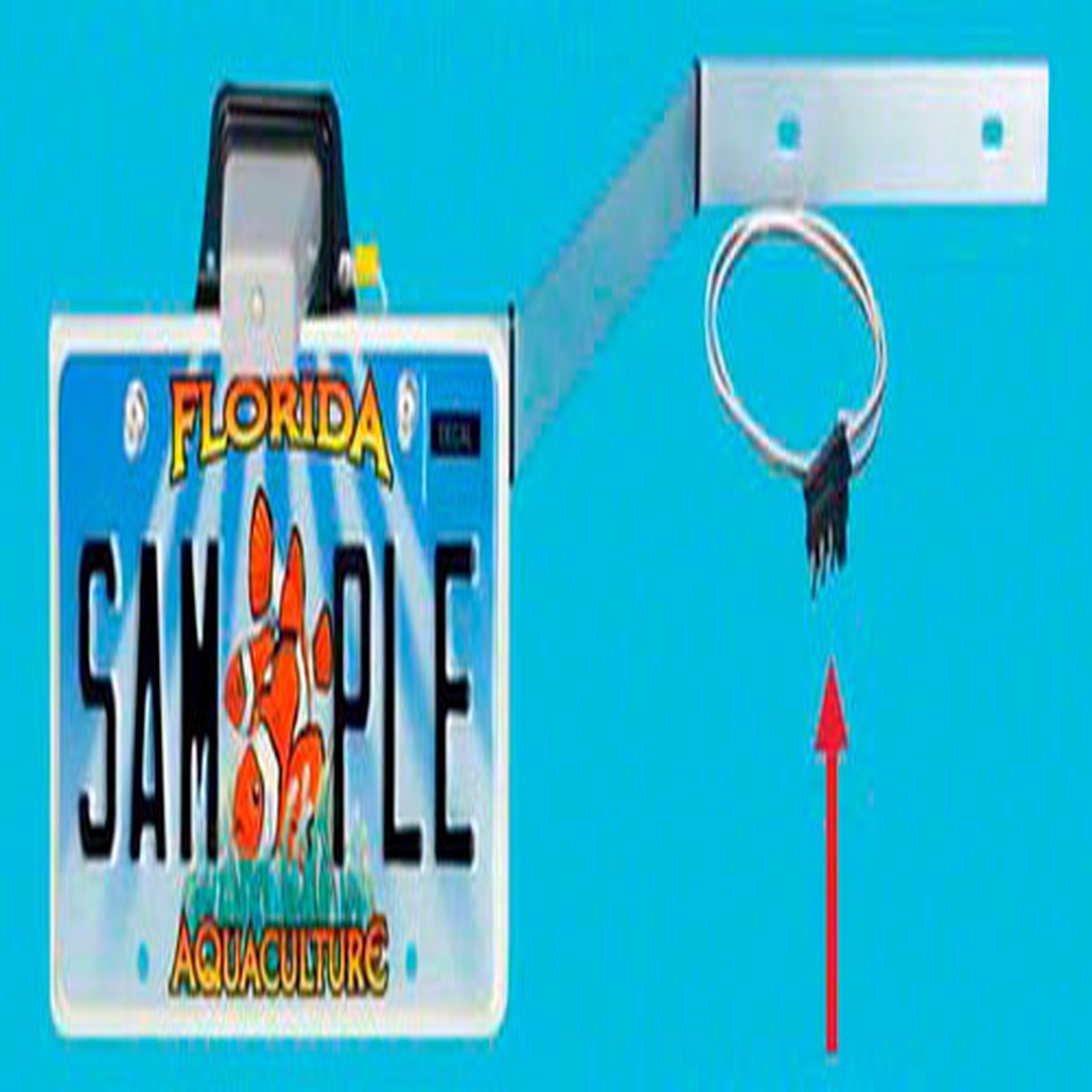 License Plate Mover With Light