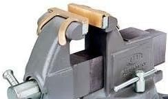 REED VC5 Brass Vise Jaw Caps, 5-Inch Jaw Width (2-Pack)