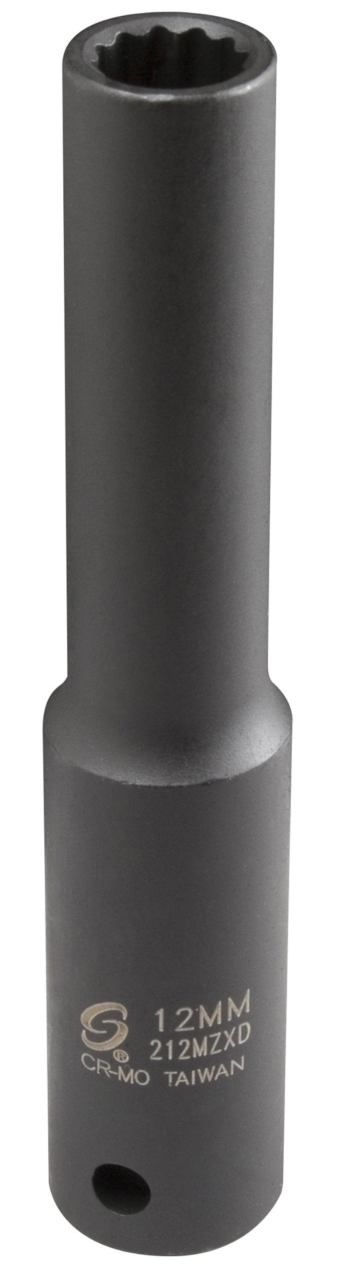 Sunex 212mzxd 1/2-Inch Drive 12-mm 12-Point Extra Deep Impact Socket