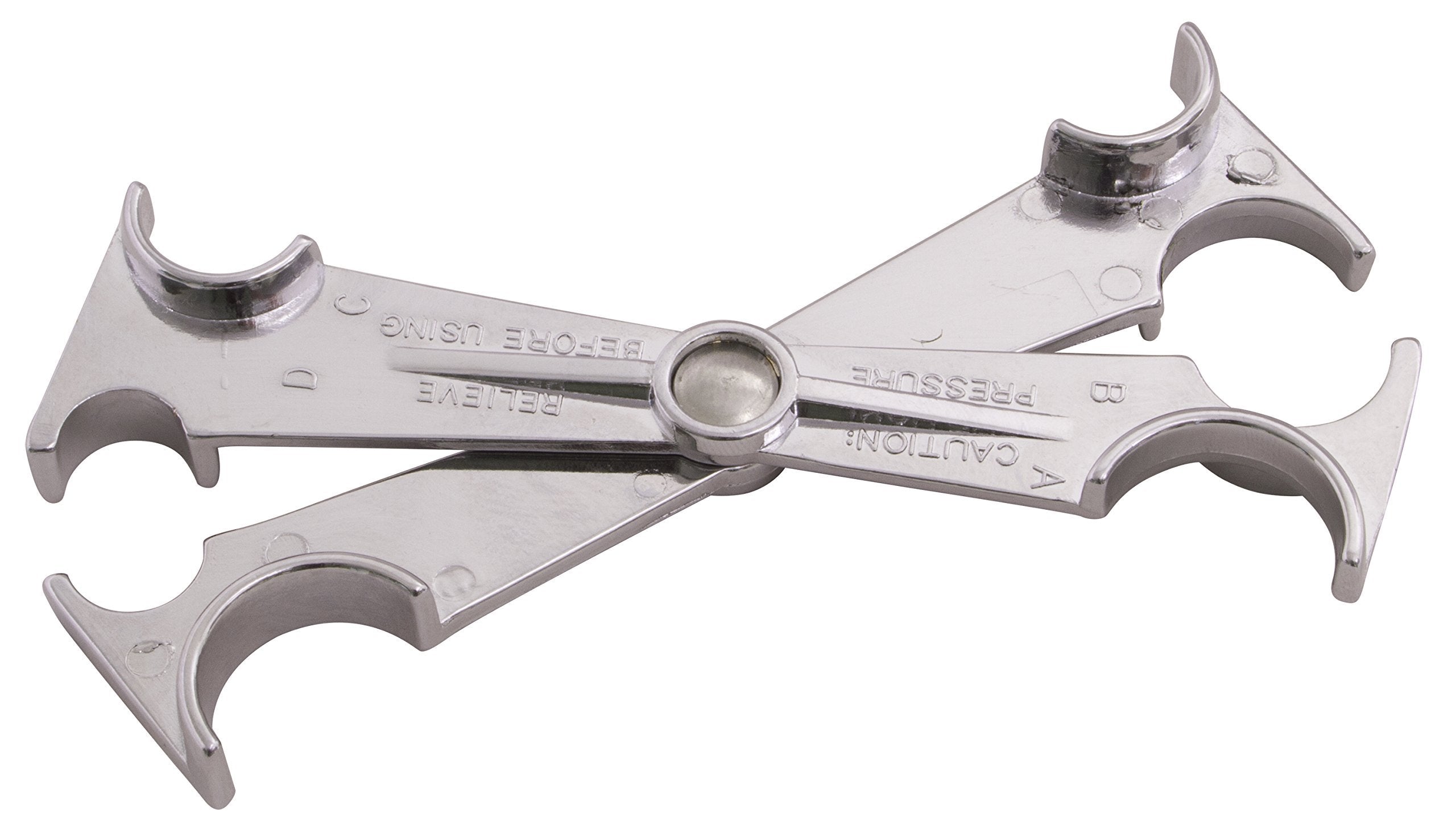 Lisle 63850 58-110mm 3 Jaw Wrench & Adapter