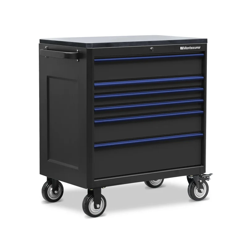 Montezuma BKM362406TC | 36 x 24 in. 6-Drawer Tool Cabinet