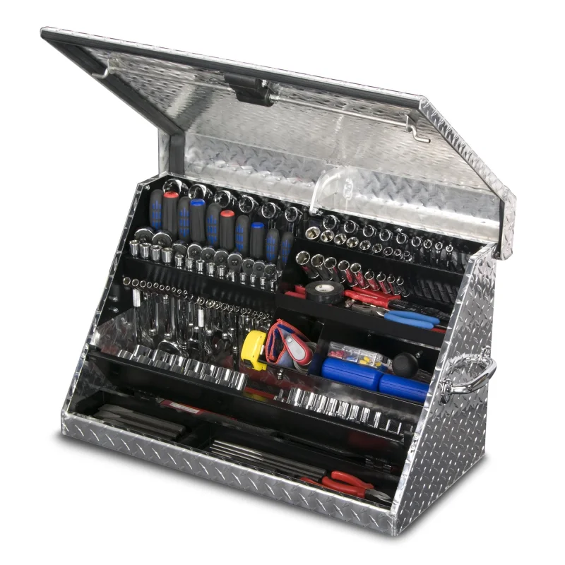 Montezuma ME300AL | 30 x 15 in. Aluminum Triangle Toolbox