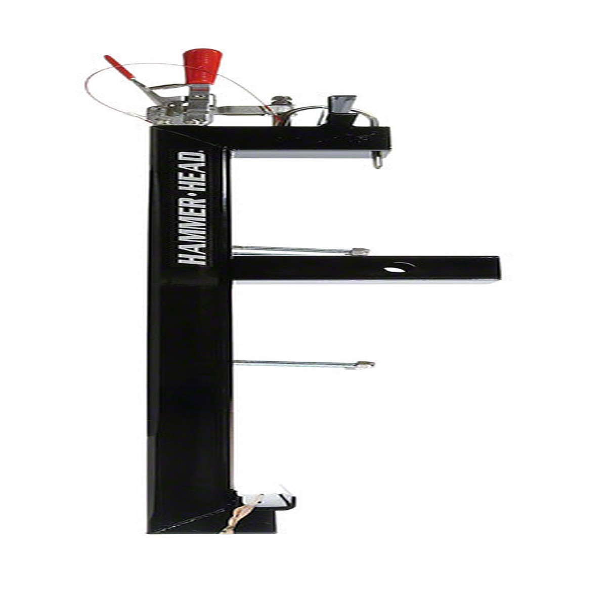 Mount Assembly With Hitch Adapter and Stainless Steel Clamp