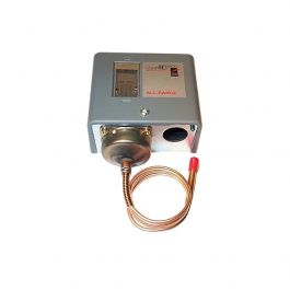Johnson Controls P70CA-65 20" SPST Adjustable Differential Pressure Switch Open High 100 PSI 36" Cap