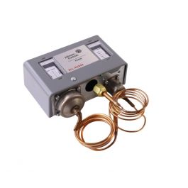 Johnson Controls P70LA-1 Low High Pressure Switch 20" 100 PSI 100/425 PSI 36" Capillary