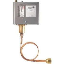 Johnson Controls P70CA-1 Open-High Adjustable Differential Pressure Switch 20" 100 PSI 36" Capillary