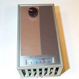 Johnson Controls T25A-1 2-Stage Line Voltage Wall Thermostat Knob Adjustable 40°F-90°F
