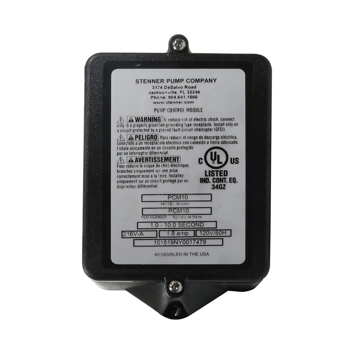PCM10 Classic Series Time Adjustable Controller - 1.0-10.0 Sec