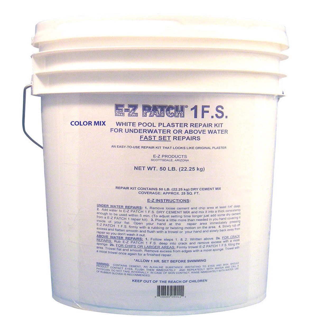 PlasterScape Colors Pool Plaster Repair - Fast Set - 50 pounds