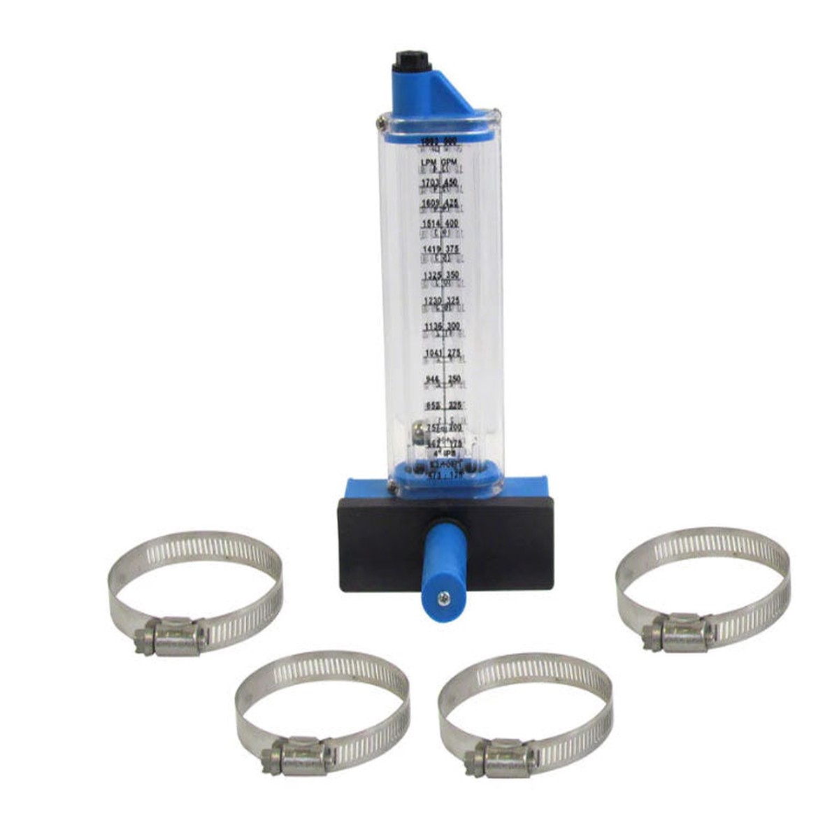 Pool Flowmeter for 3 Inch Pipe - 100 to 300 GPM