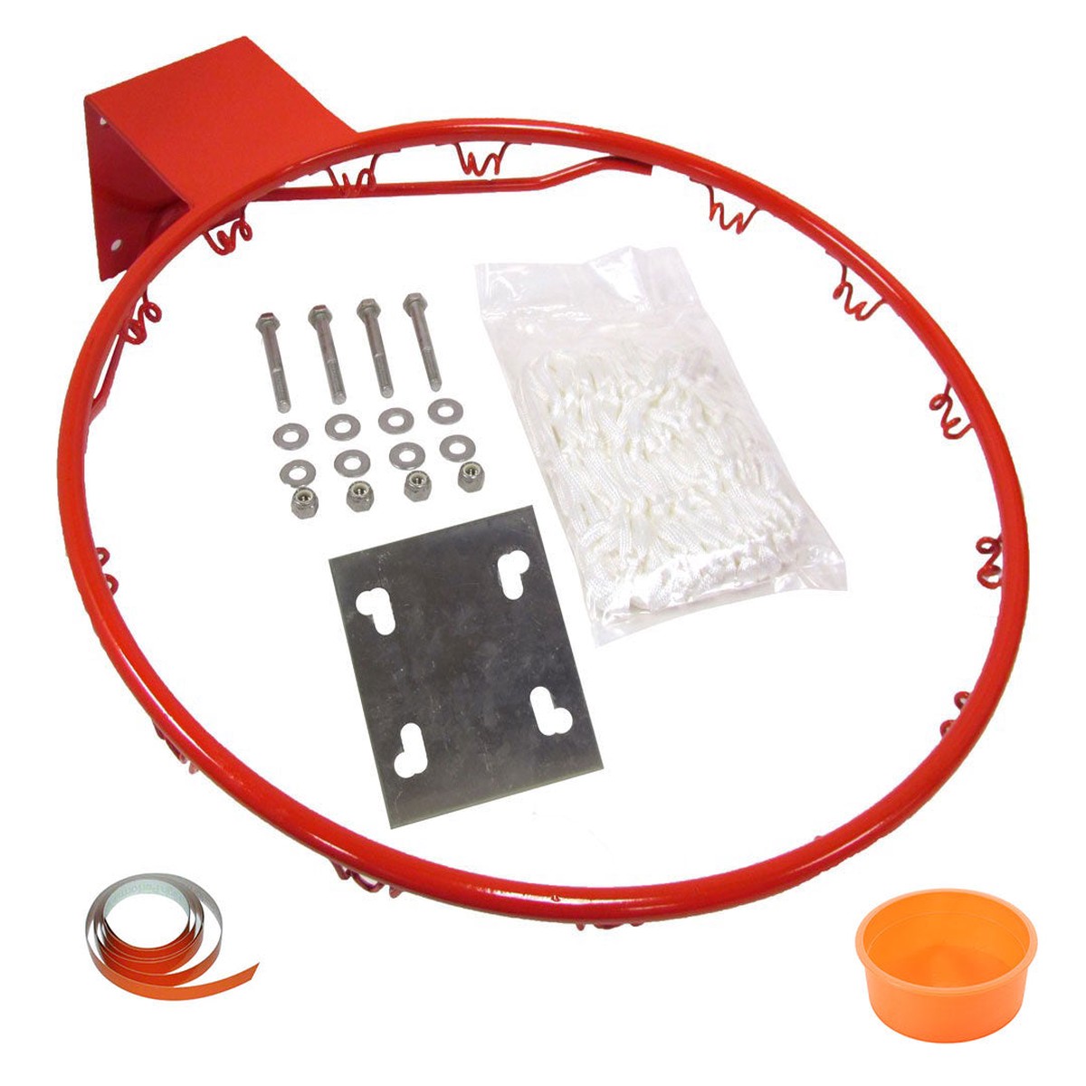 Pool Shot Varsity Basketball Rim Kit With Hardware - 18 Inches