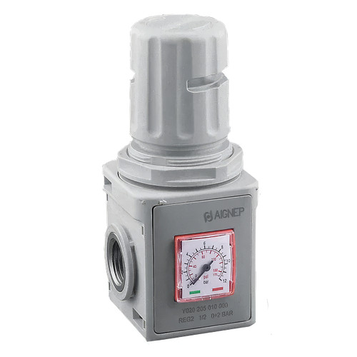 AIGNEP N020104040000, 3/8 in. NPT FRL1 Regulator, 174 PSI