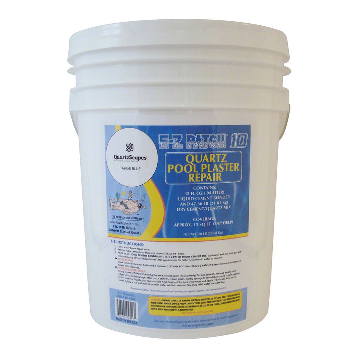 Quartz Plaster Pool Repair - 50 Pounds - Colorscapes Quartz Colors