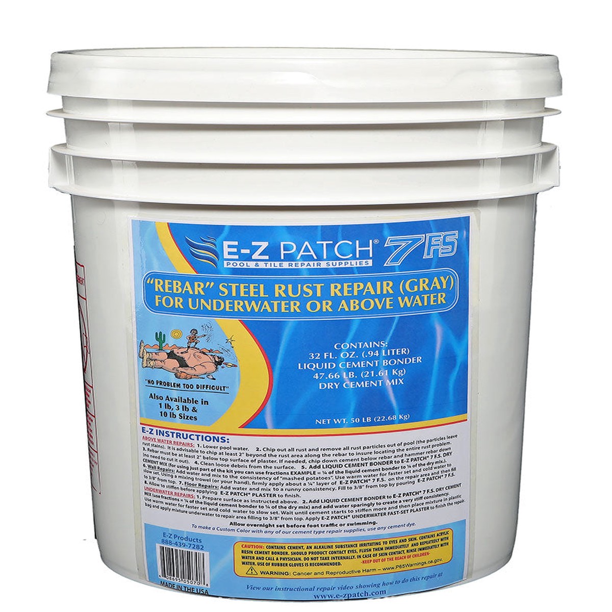 Rebar Rust Repair - Fast Set - Gray - 50 pounds