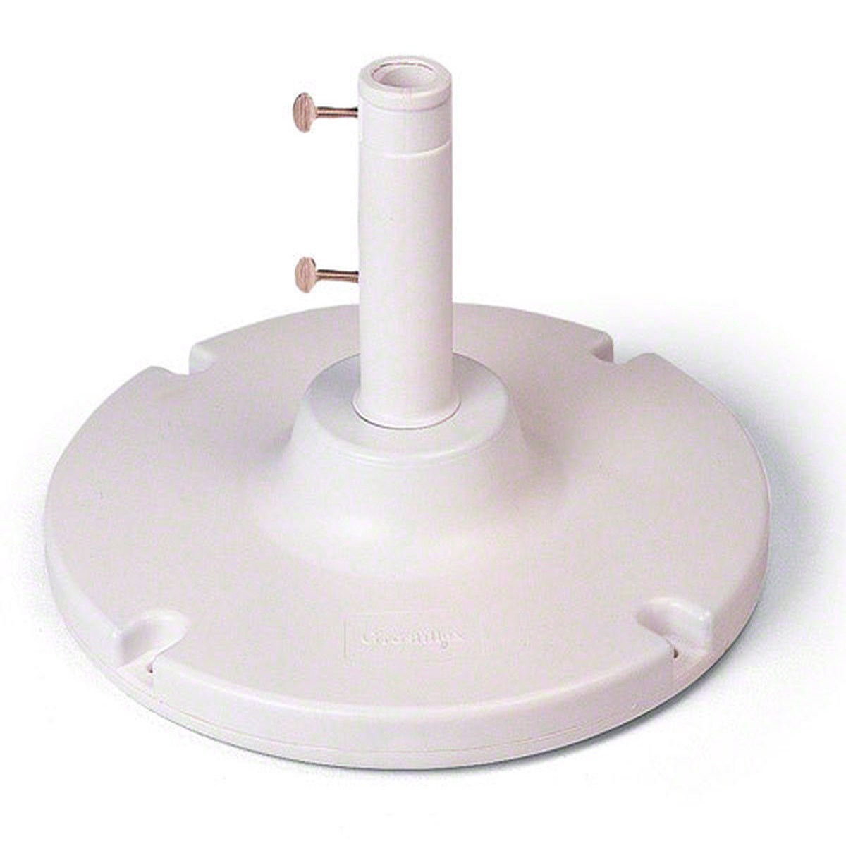 Resin Umbrella Base - White - 35 Lbs.