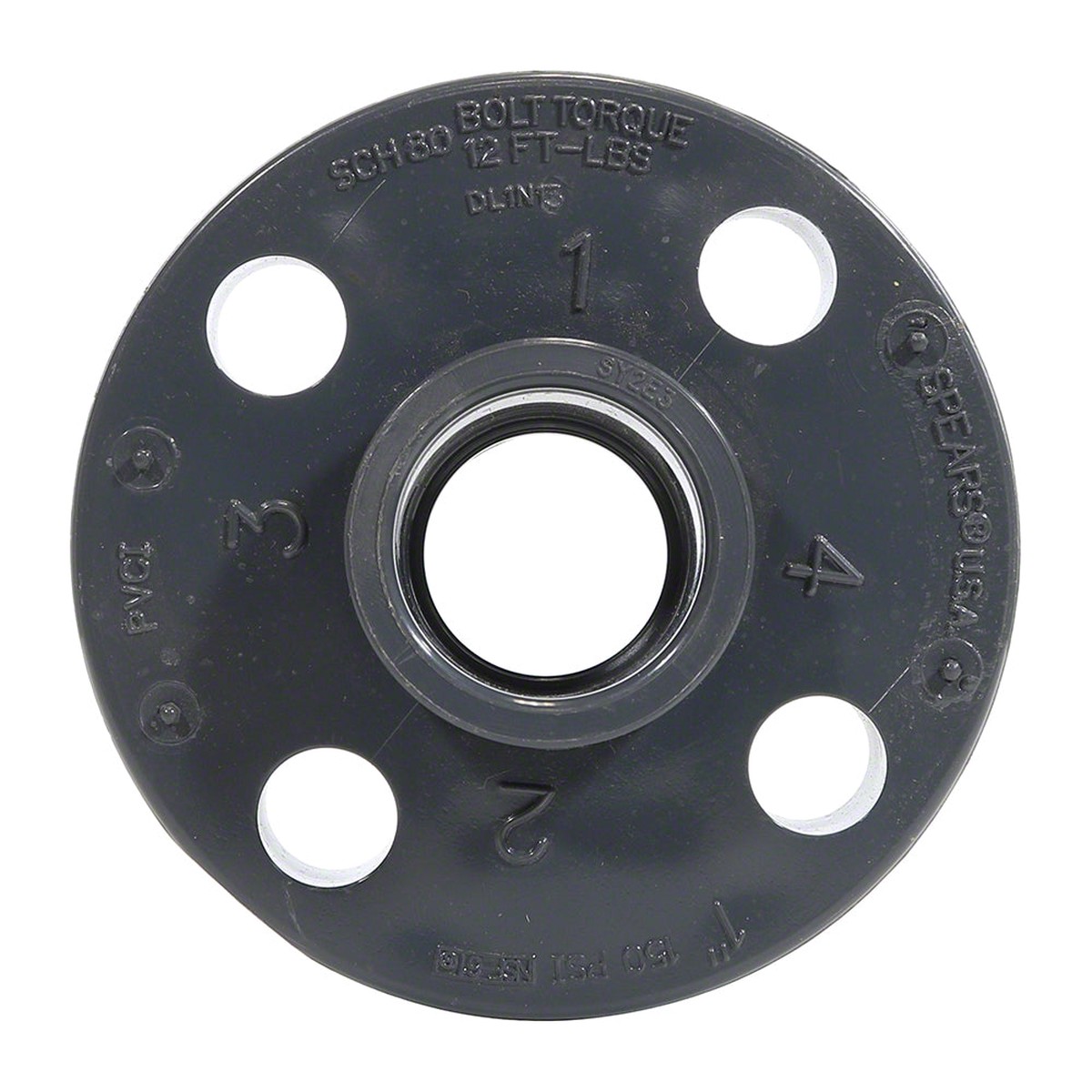 Schedule 80 Van Stone Flange - 1-1/2 Inch Slip
