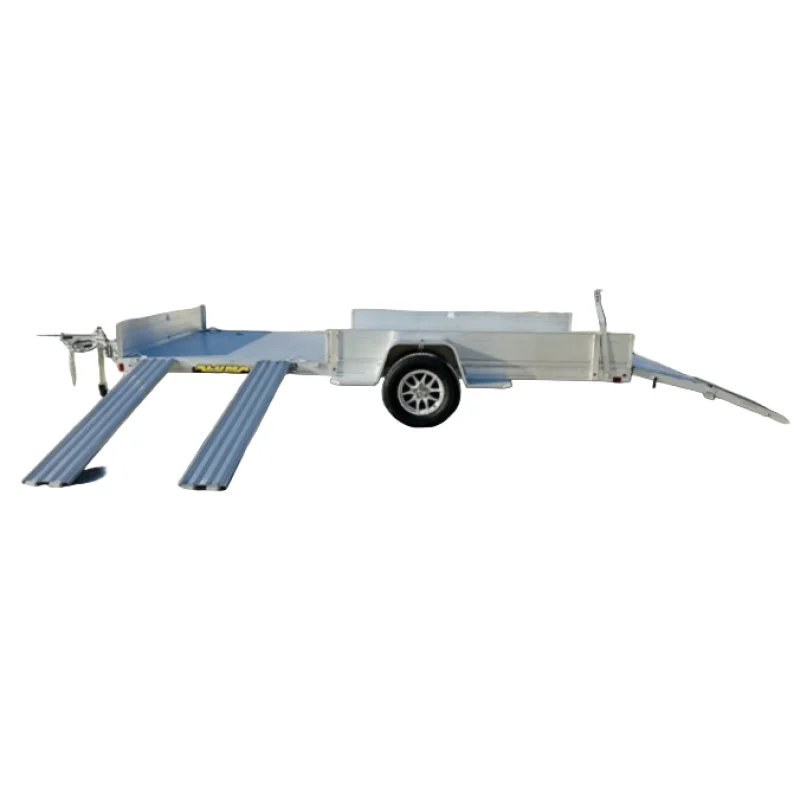 Single Axle Aluminum trailer (15′ x 6’6″) Rental