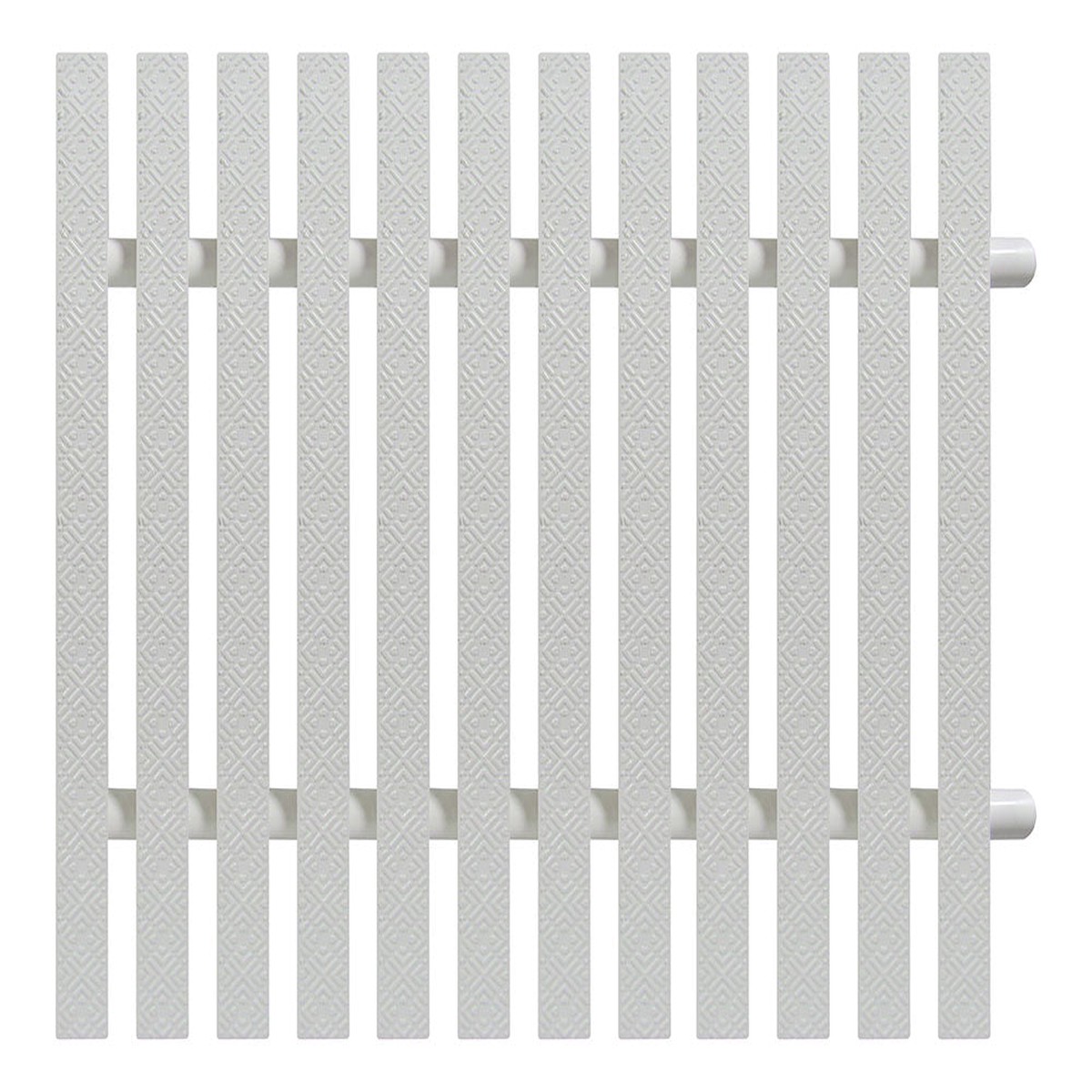 SuperGrip Perpendicular Grating 12 Inch - White - Sold Per Foot