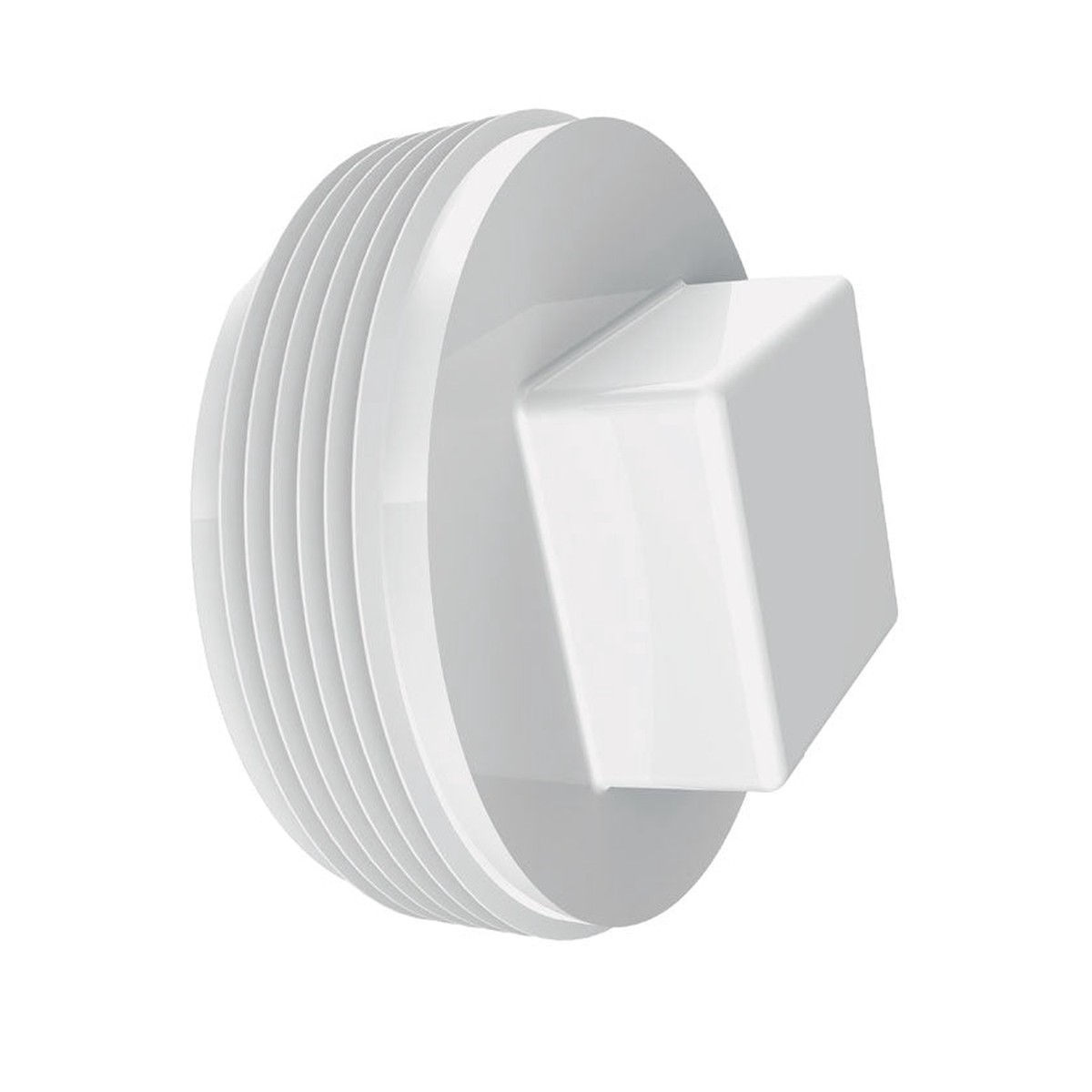 Tapered Pipe Thread Plug - 2 Inches