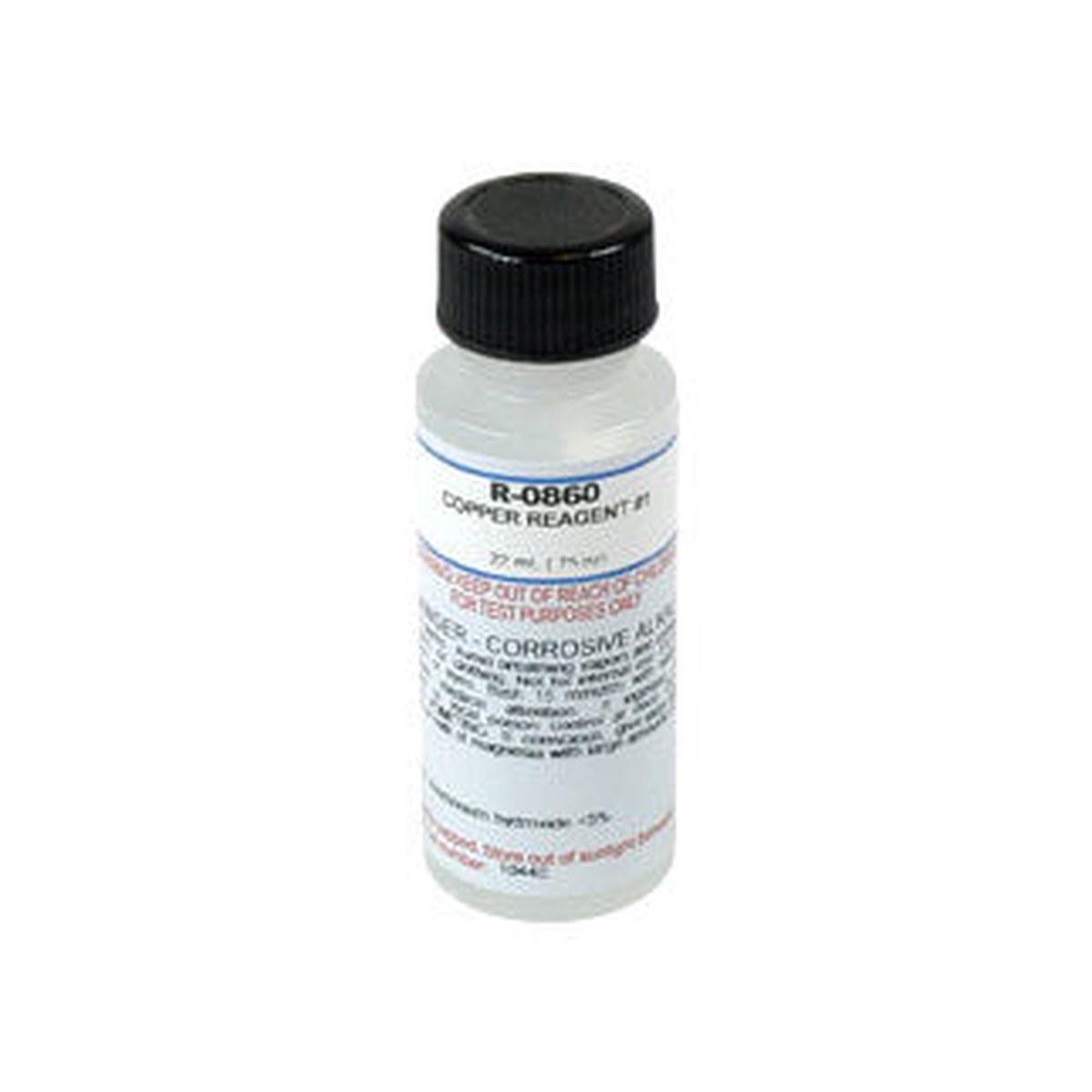 Taylor Copper Reagent #1 - 3/4 Oz. Bottle - R-0860-A