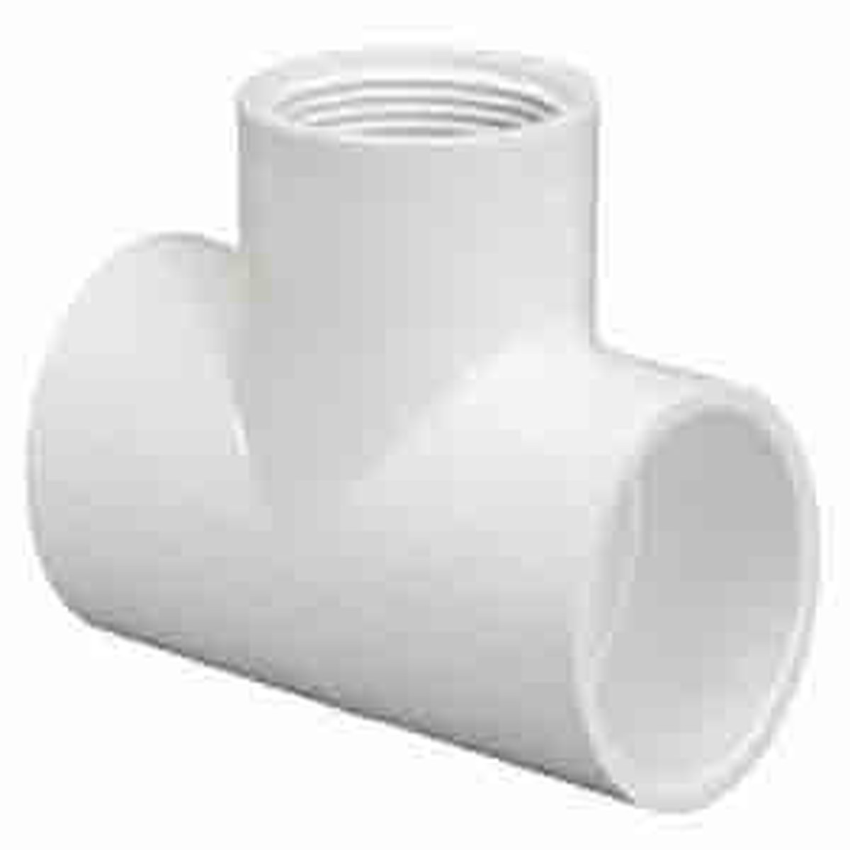 Tee - 1/2 Inch Slip x Slip x FIPT - Schedule 40