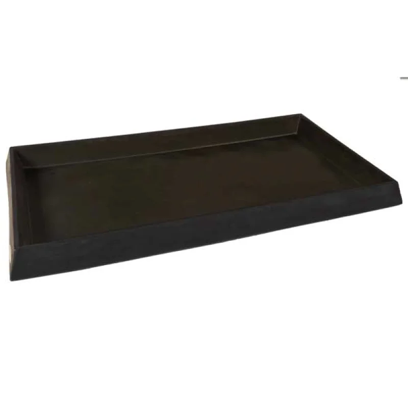 Ultra-Containment Tray without Grating – Black | UltraTech 2328