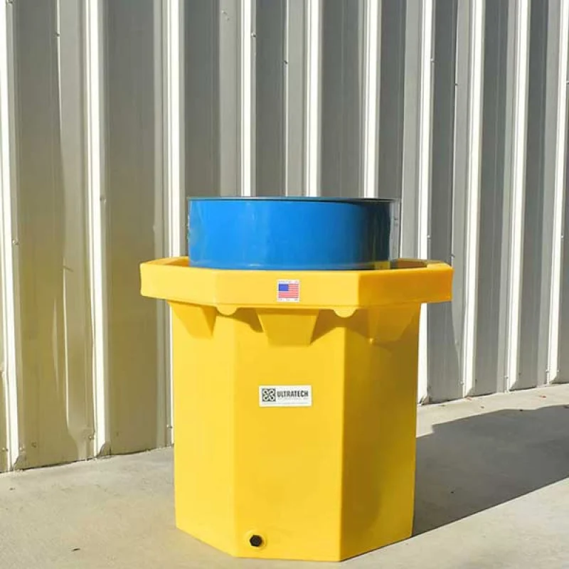 Ultra-Spill Collector without Drain | Flat Bottom | UltraTech 1040