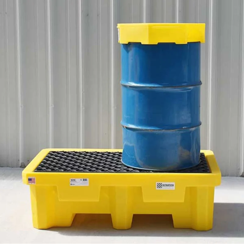 Ultra Spill Pallet Standard without Drain | P2 – 2 Drum | UltraTech 1010
