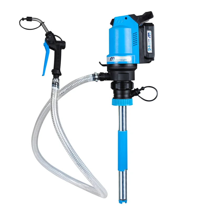 UNIVERSAL Macnaught BOP20 Battery Powered Pump Kit for Oil, Coolant & ATF (BP20S-UNU) 5 Gallon Pails