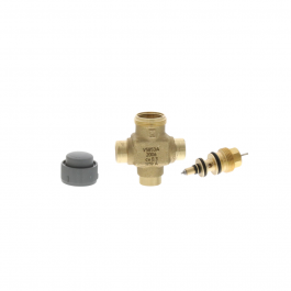 Honeywell V5853A2006 3-Way Cartridge Globe Valve 1/2" Sweat 0.29 Cv