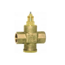 Honeywell V5863A3028 3-Way Globe Valve Linear Brass 1" NPT 11Cv