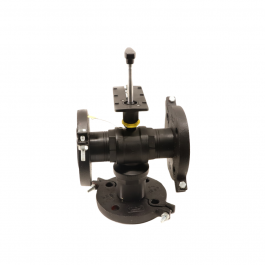 Honeywell VBF5013B1003 2 1/2 Inch 3Way Flanged 63Cv Valve