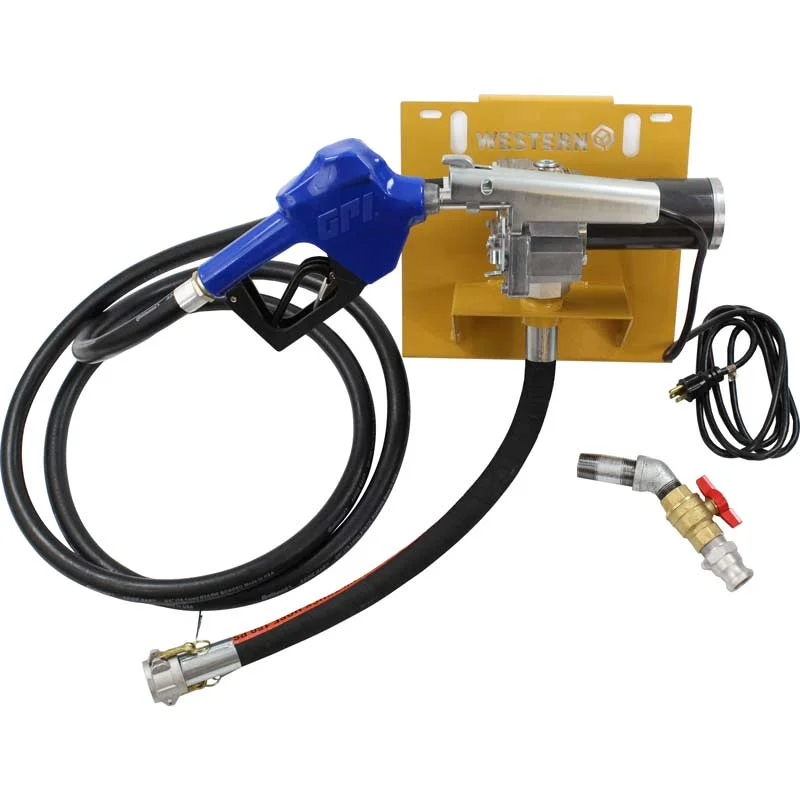 Western Global 115V / 12GPM Standard Pump Kit for TransCube and FuelCube Tanks
